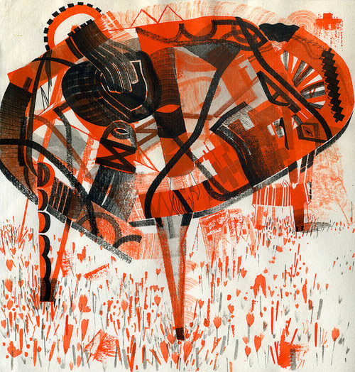 Drawings by artist Robert Hardgrave