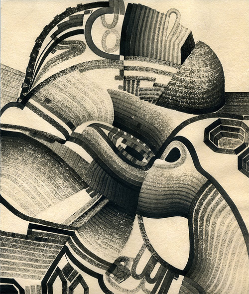 Drawings by artist Robert Hardgrave