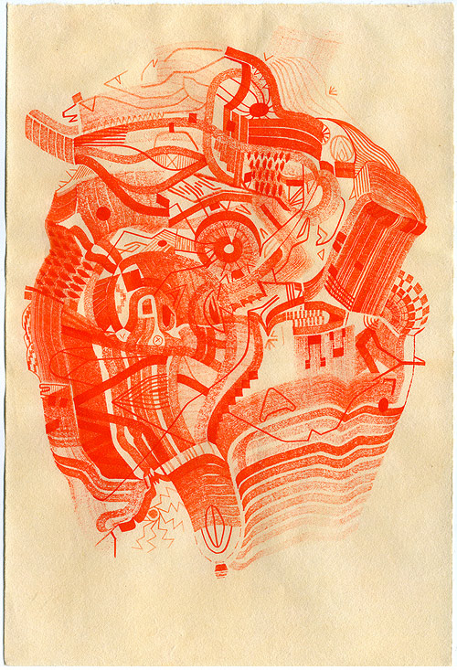 Drawings by artist Robert Hardgrave