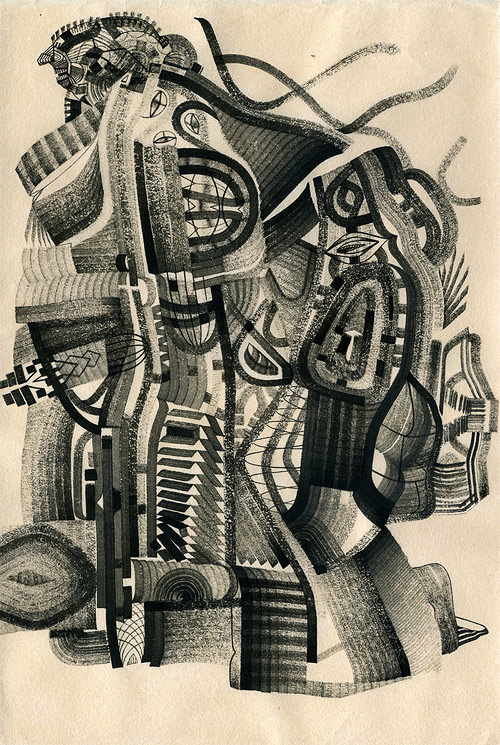 Drawings by artist Robert Hardgrave