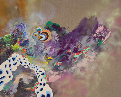 Artist painter Jackie Tileston paintings