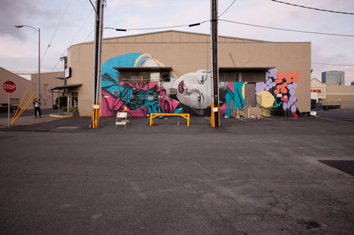 pow wow hawaii day 4 art painting in the streets