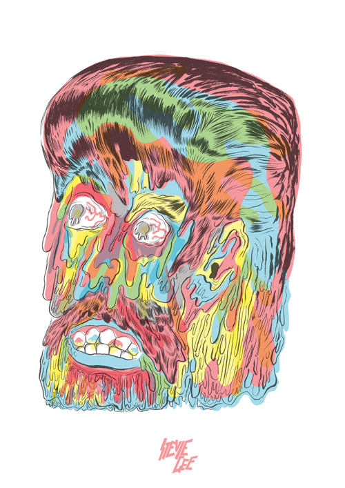 Artist illustrator Stevie Gee