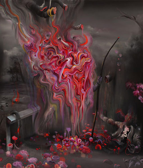 Artist painter Michael Page paintings