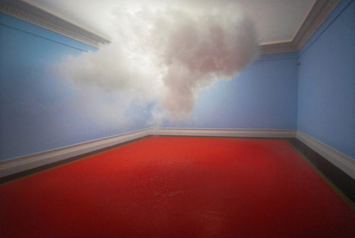 Artist Berndnaut Smilde makes real clouds inside gallery