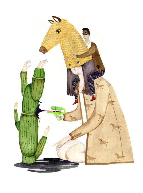 Artist painter Andrea Wan
