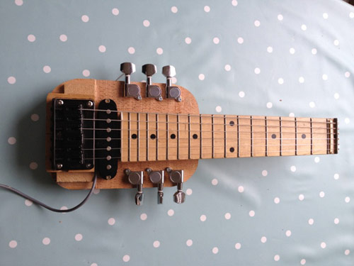 homemade instruments guitar
