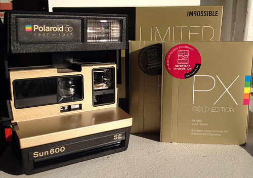 The Impossible Project / Polaroid Sun 600 camera Giveaway – BOOOOOOOM! – CREATE * INSPIRE * COMMUNITY * ART * DESIGN * MUSIC * FILM * * PROJECTS