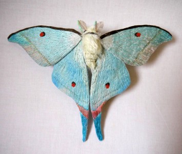 Colourful Giant Handmade Textile Butterflies and Moths by Artist Yumi ...