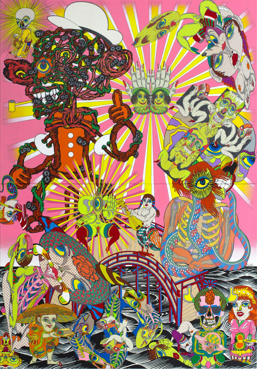 Psychedelic Paintings by Japanese Artist Keiichi Tanaami – BOOOOOOOM ...