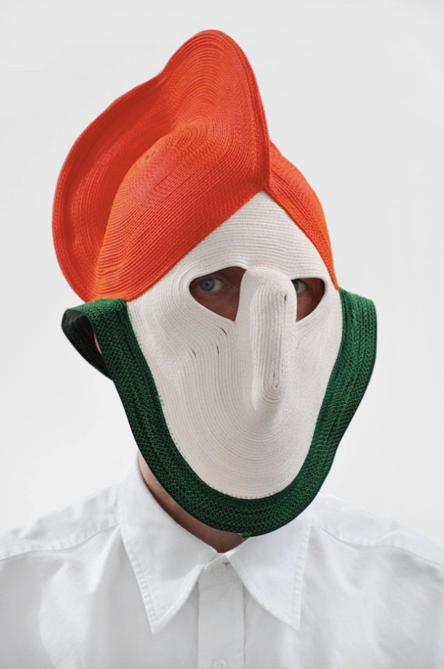 Colourful Woven Masks by Designer Bertjan Pot BOOOOOOOM! CREATE