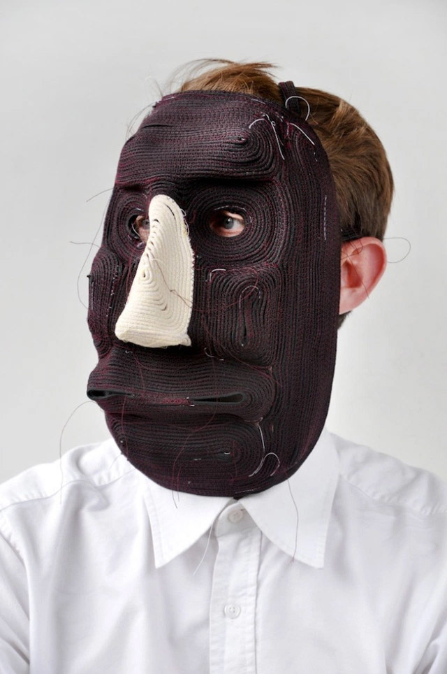 Colourful Woven Masks by Designer Bertjan Pot BOOOOOOOM! CREATE