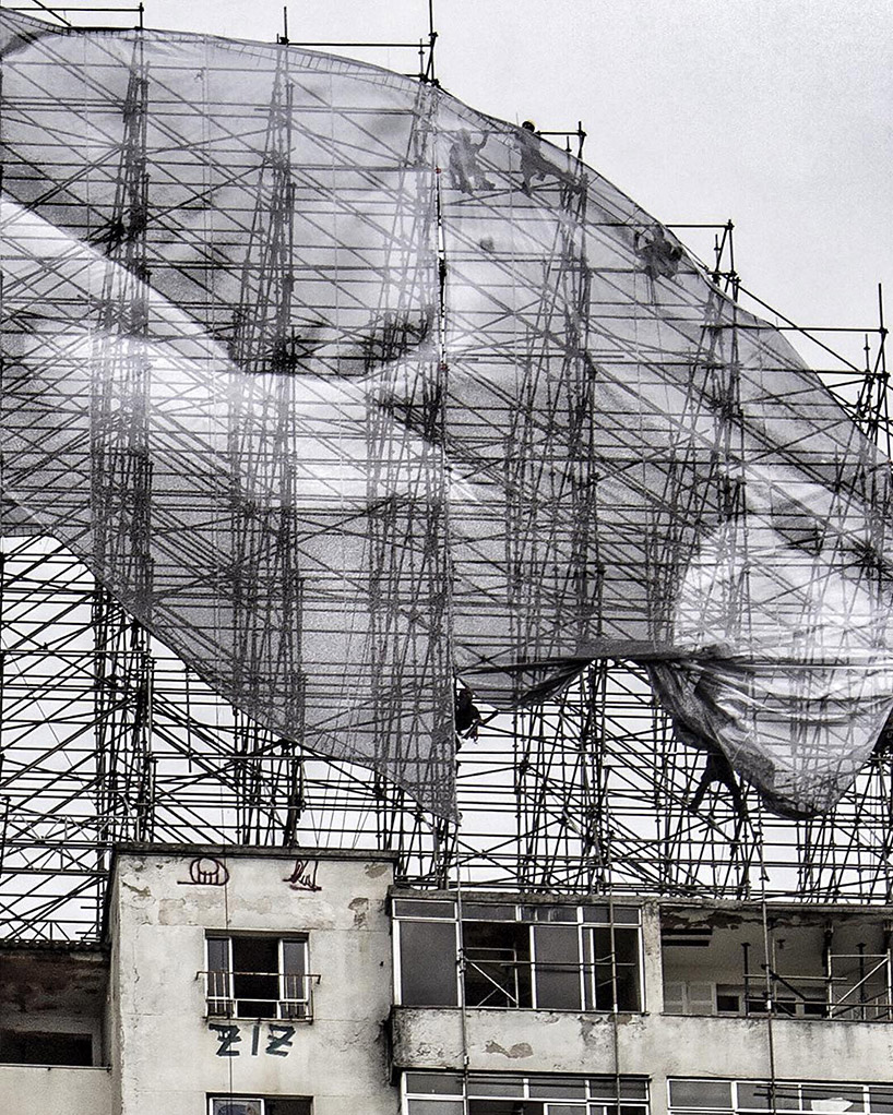 Jr Installations JR Celebrates the Olympics with Two New Installations – BOOOOOOOM ...