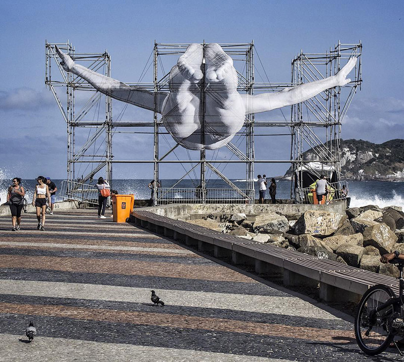 Jr Installations JR Celebrates the Olympics with Two New Installations – BOOOOOOOM ...