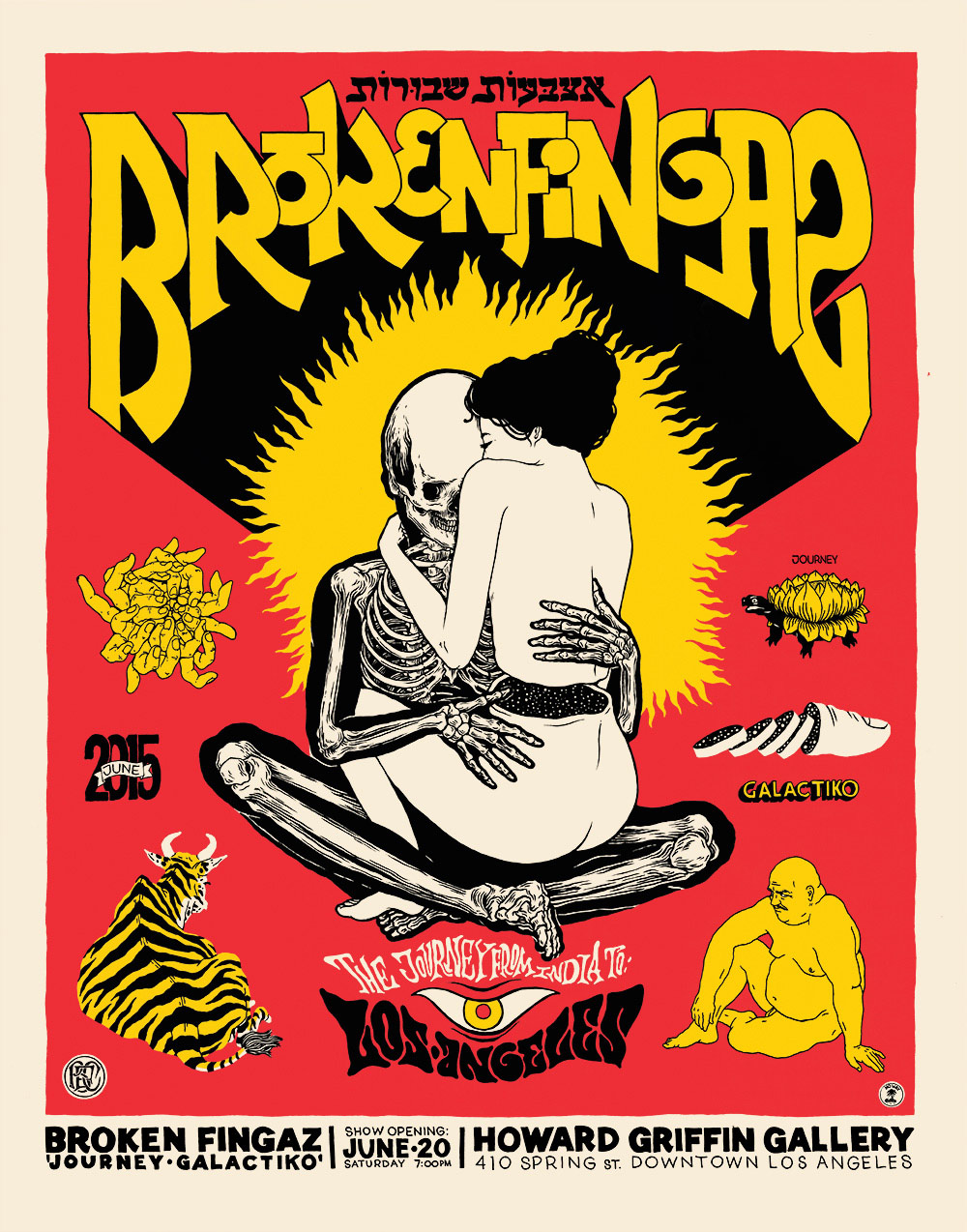 Broken Fingaz New Mural In Amsterdam, Netherlands