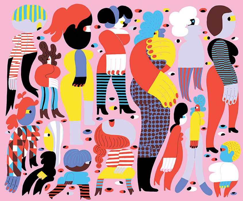 Illustrator Spotlight: Eline Van Dam – BOOOOOOOM! – CREATE * INSPIRE ...