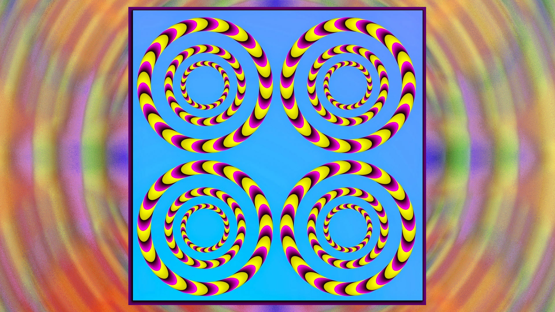 Trippy Optical Illusions That Appear to be Animated (Use as Phone