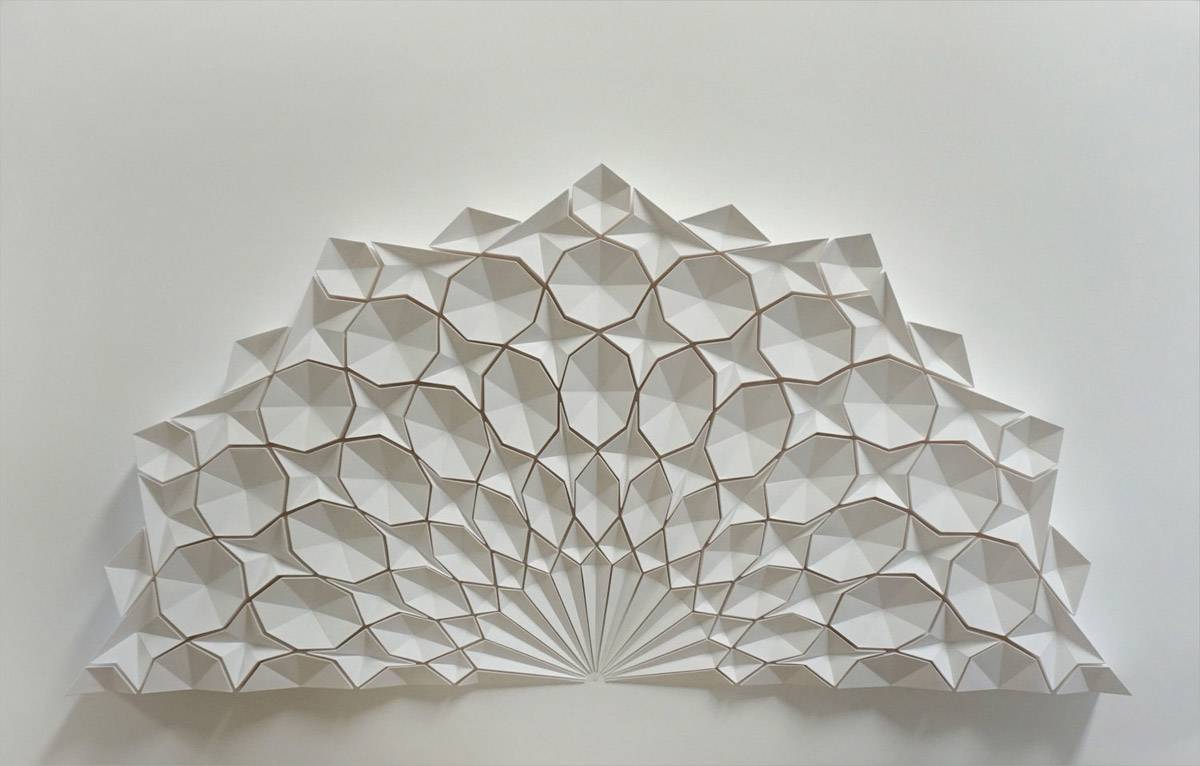 Архитектоника. Matt Shlian. Модули Matthew Shlian. Архитектоника объемных форм. Архитектоника бумага.