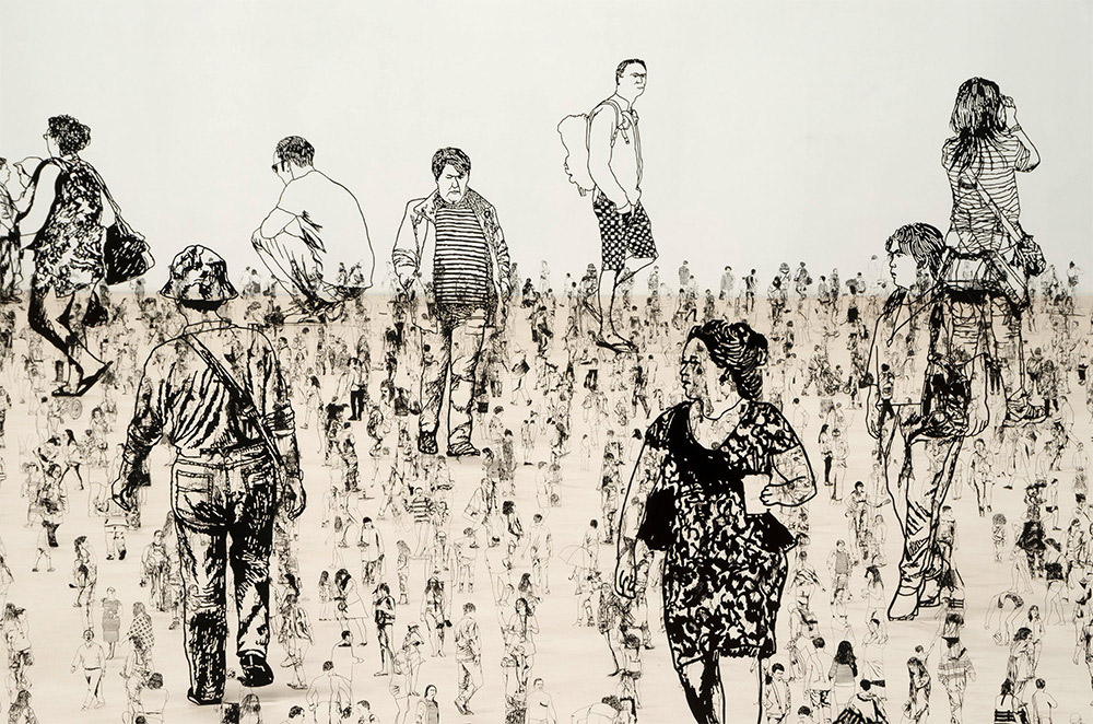 Tiny Metal Sculptures of Strangers by Artist Zadok BenDavid