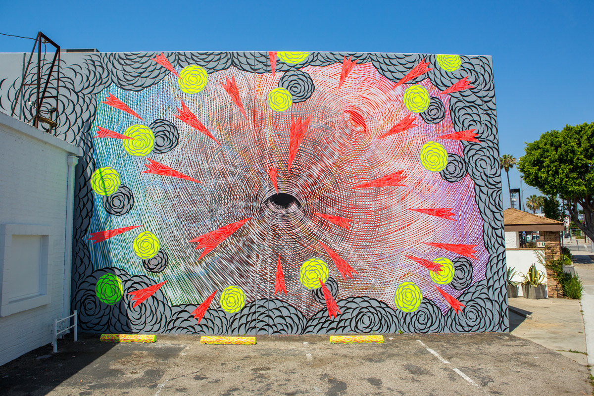 New Mural By Artist Andrew Schoultz Booooooom Create Inspire