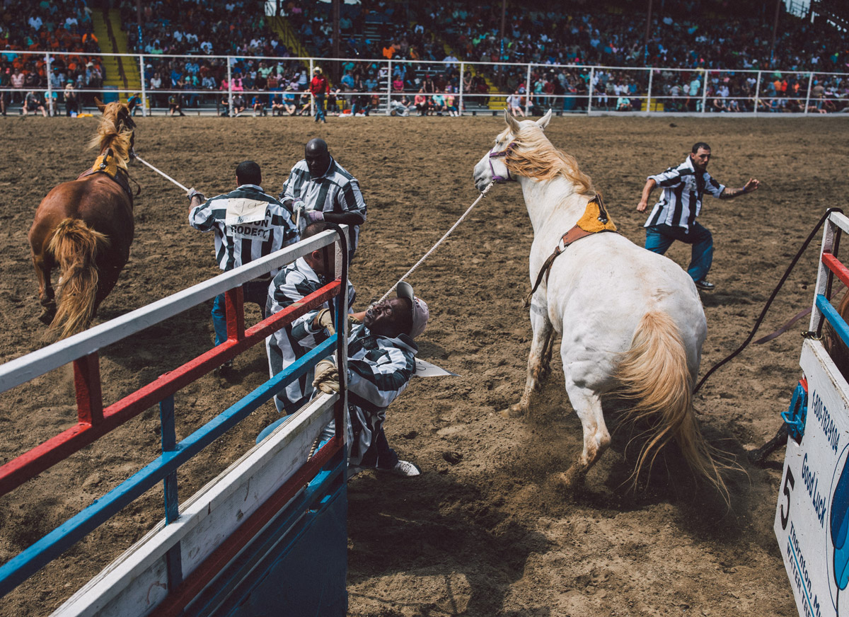 "Freedom Behind Bars Angola Prison Rodeo" by Photographer Travis Gillett