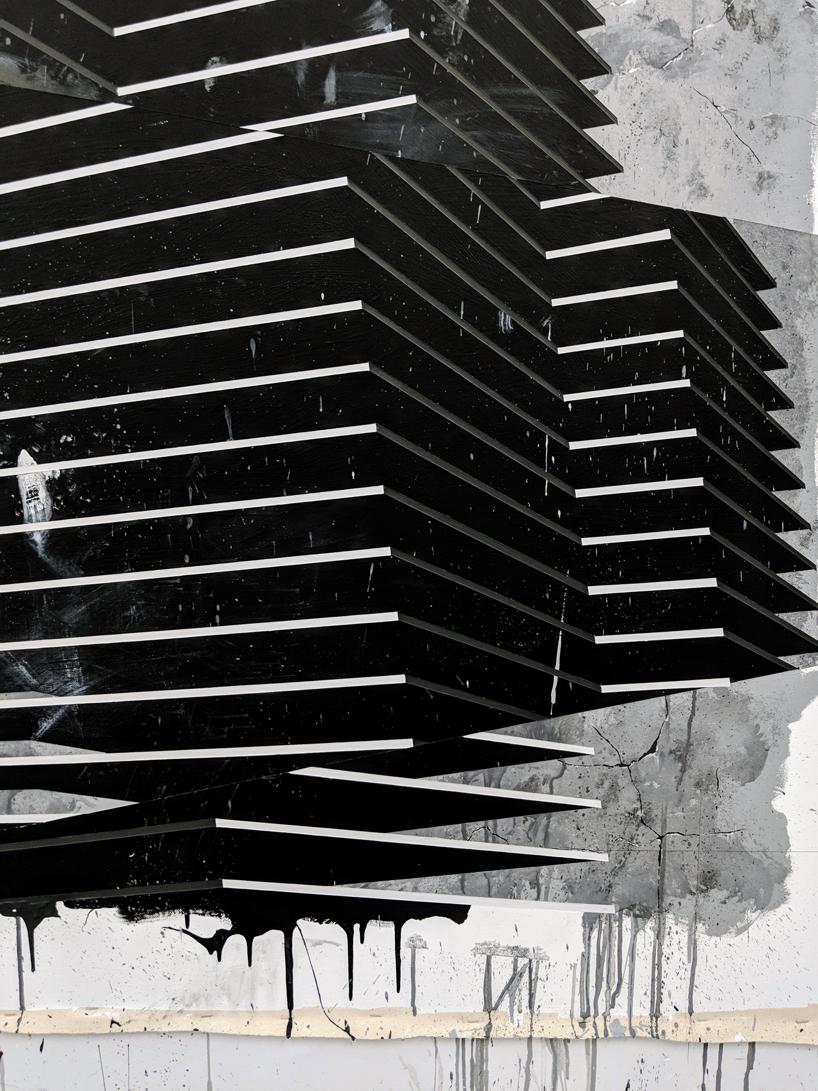 Structure A Series of Brutalist Inspired Paintings BOOOOOOOM