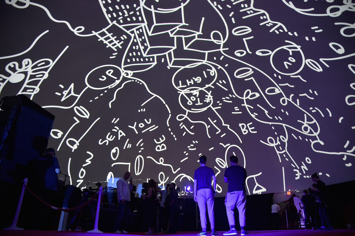 Artist Shantell Martin — photo by Bryan Bedder