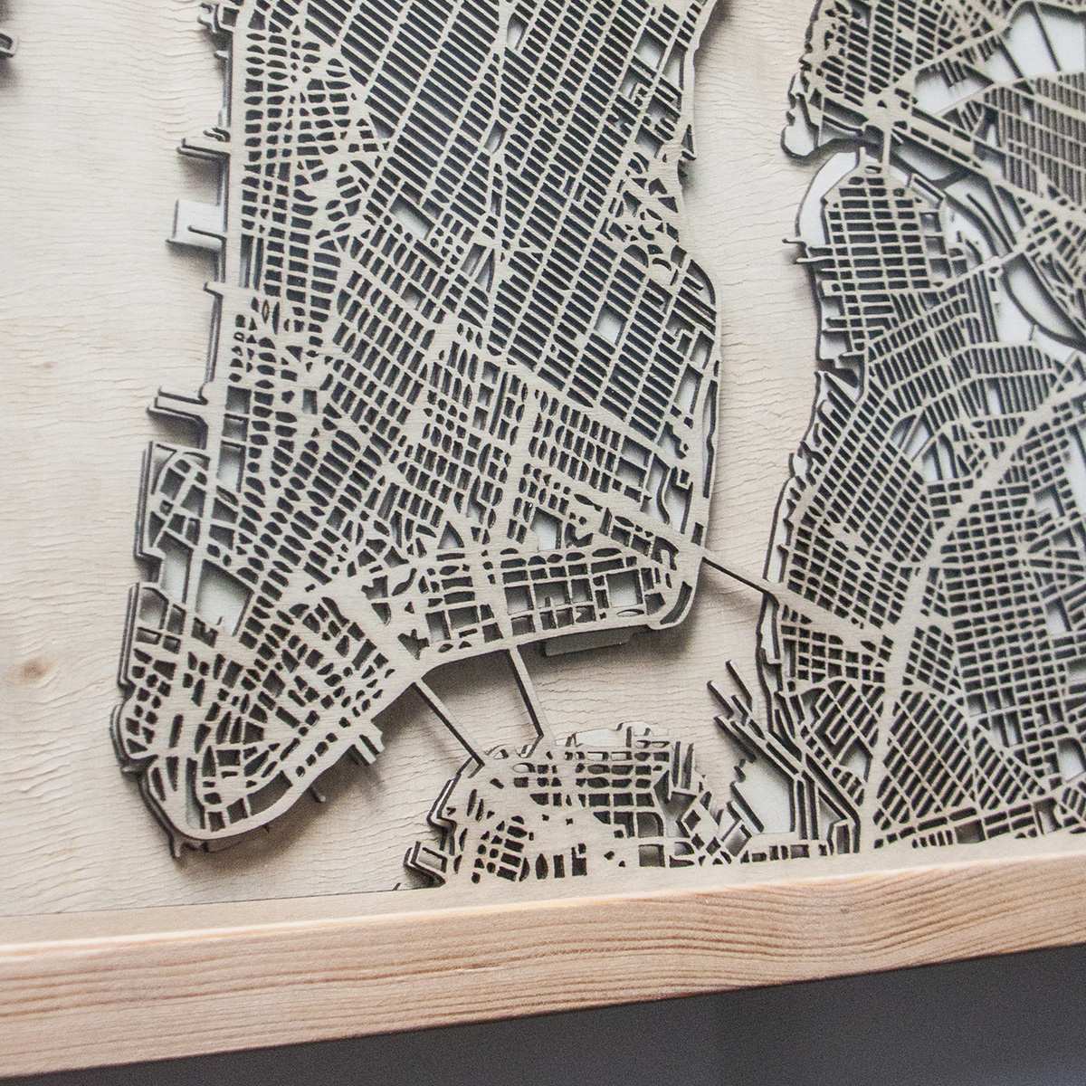 Citywood Minimal 3d Wooden Maps Booooooom Create Inspire Community Art Design 1623