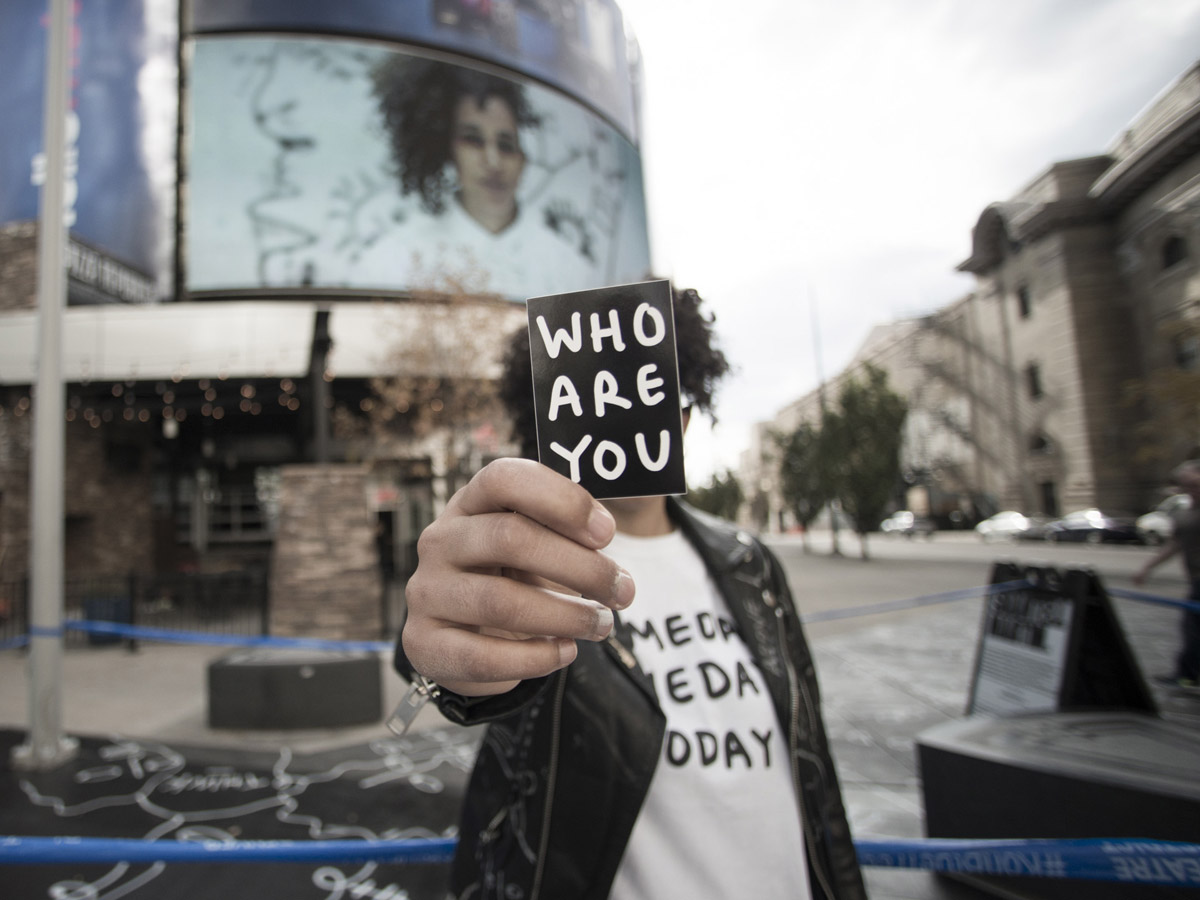 Artist Shantell Martin — photo by Jon Paciaroni