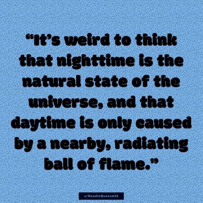 Best of Reddit: Shower Thoughts (January) – BOOOOOOOM! – CREATE