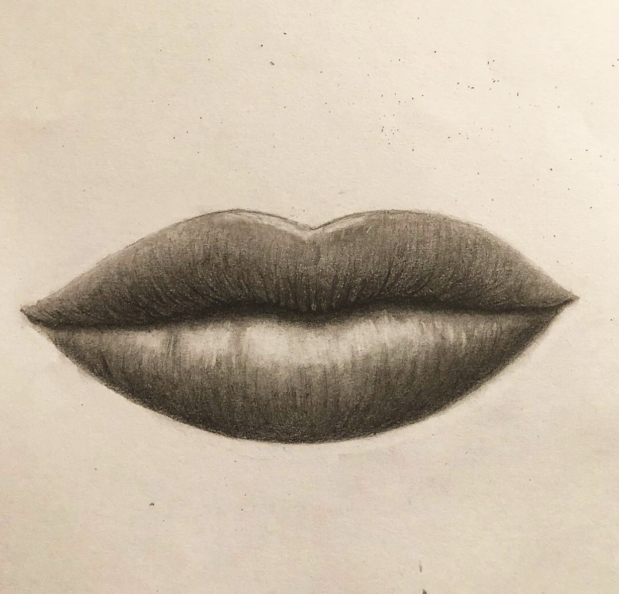 Smoky Lips Drawing by Izma Ali - Fine Art America
