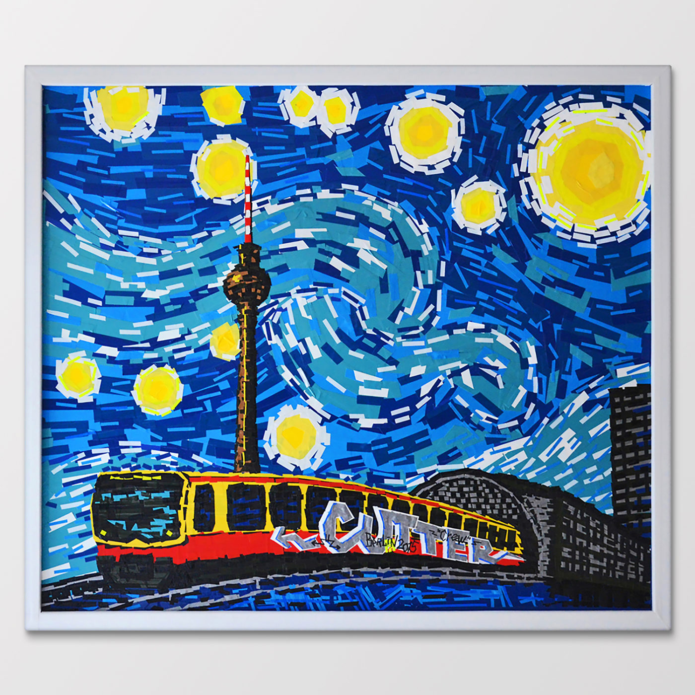 starry night contemporary art