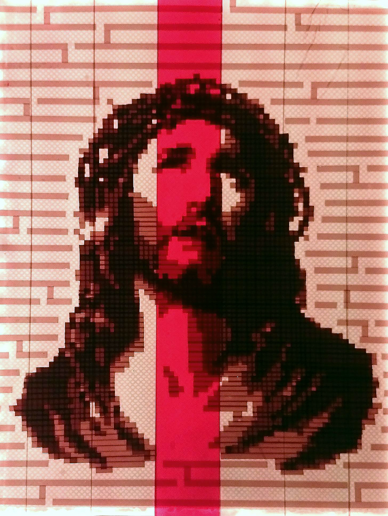 “OMG” tape art installation BOOOOOOOM! CREATE * INSPIRE