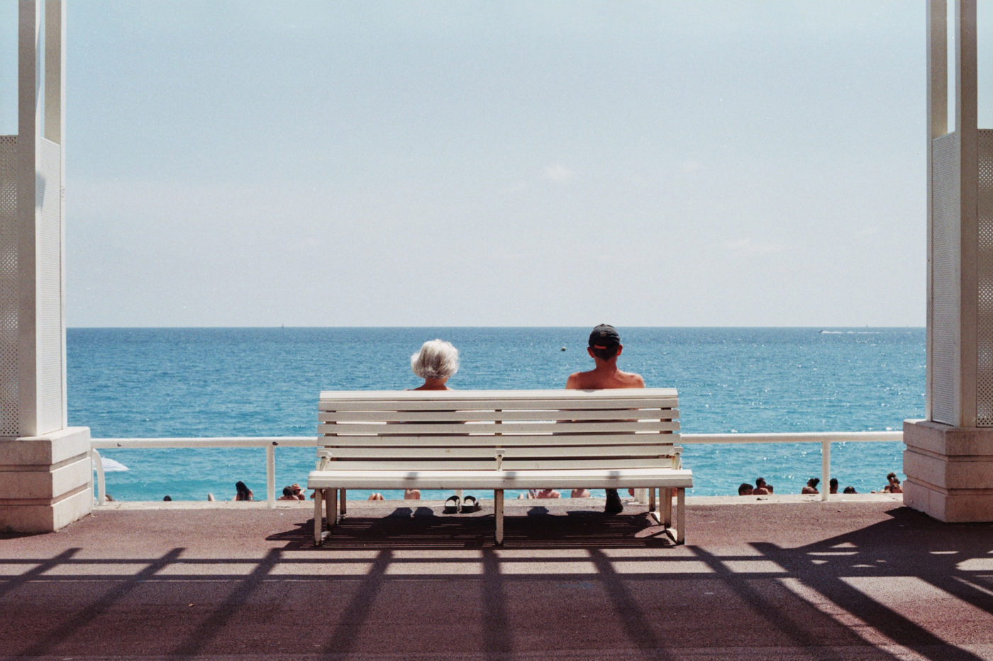 On a bench in Côte d’Azur – BOOOOOOOM! – CREATE * INSPIRE * COMMUNITY ...