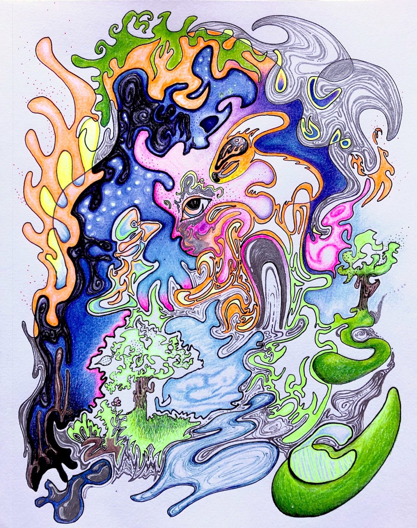 Spread Like Wildfire BOOOOOOOM CREATE INSPIRE COMMUNITY ART