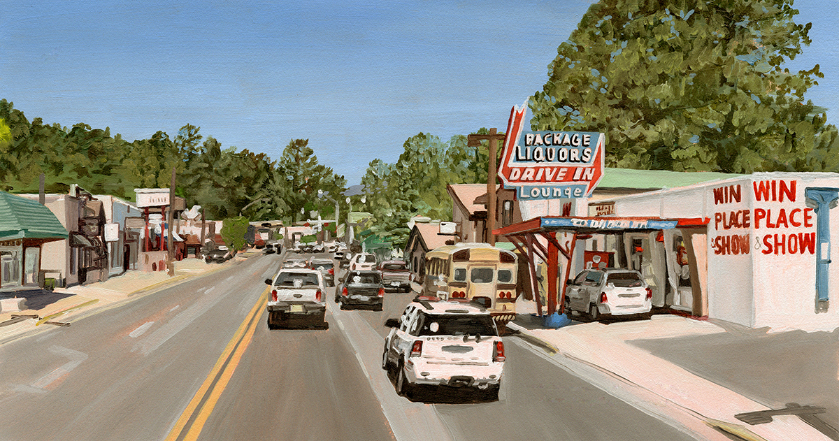 "Street View Road Trip" da Artista Alice Tye Artes & contextos 2508 Sudderth Dr Ruidoso New Mexico