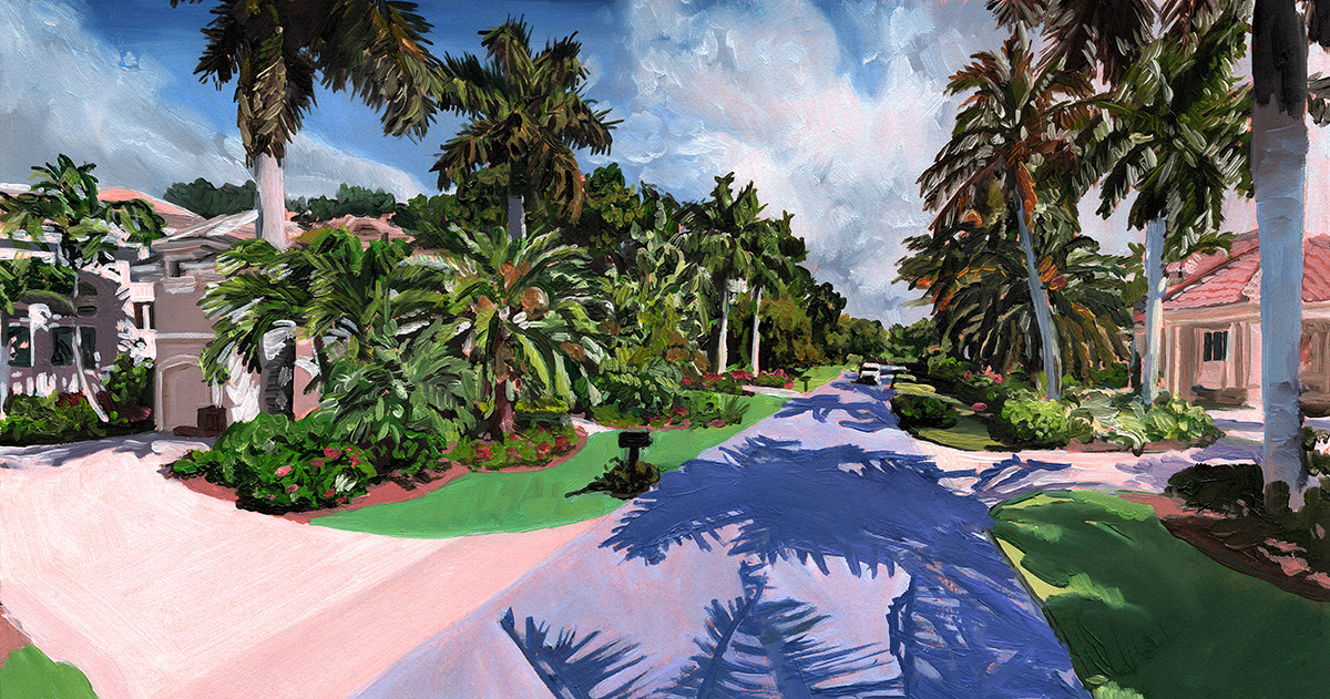 "Street View Road Trip" da Artista Alice Tye Artes & contextos 2972 Wulfert Rd Sanibel Island Florida