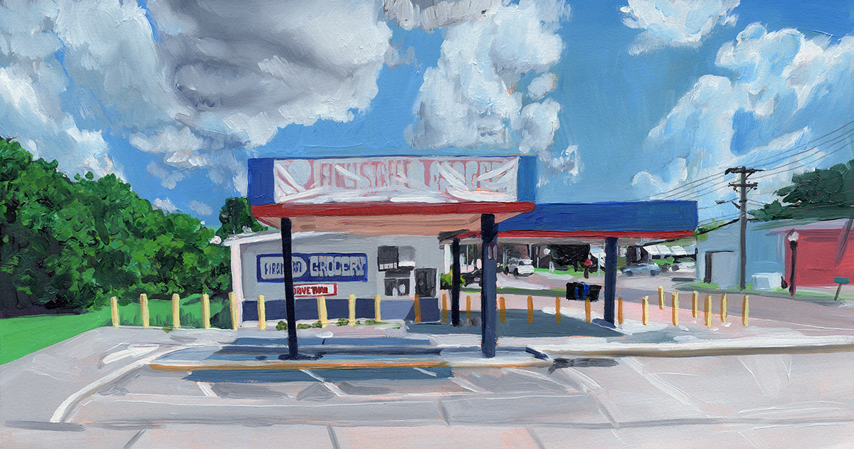 "Street View Road Trip" da Artista Alice Tye Artes & contextos 81 Sunflower Ave Clarksdale Mississippi