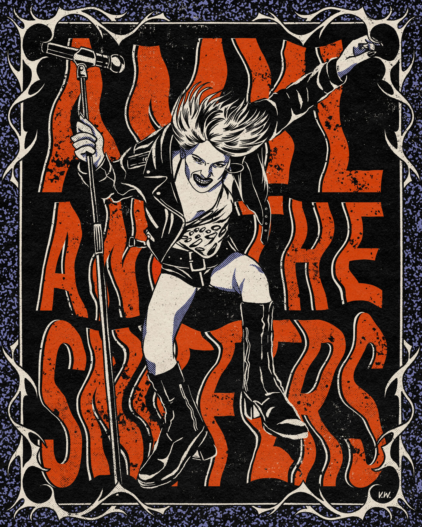 Amyl And The Sniffers Art