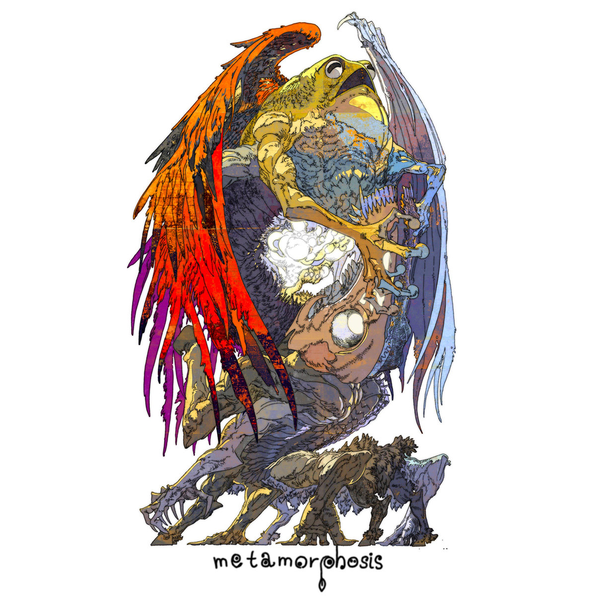 «التحوّل»
— الفنان بوبودودل