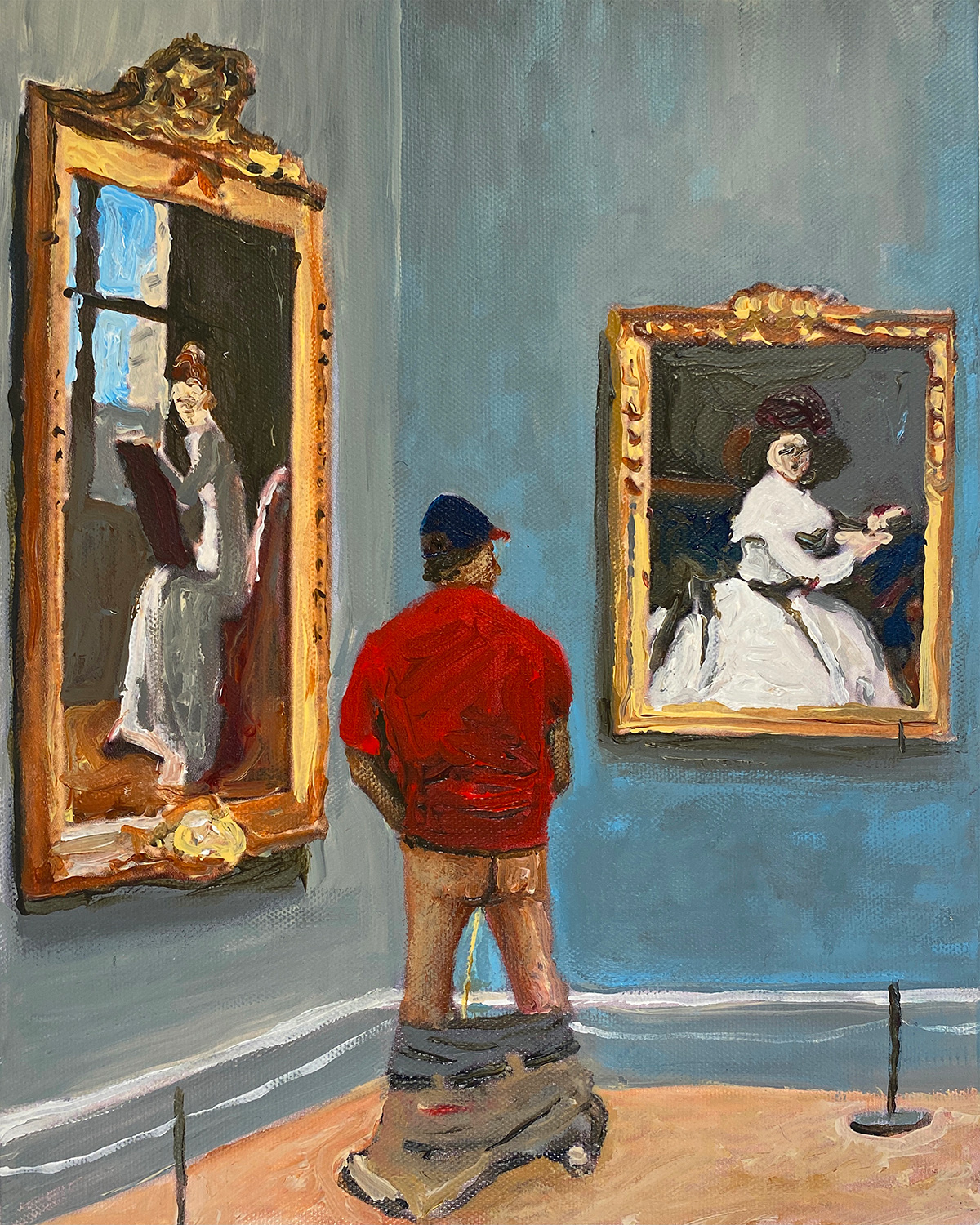 «الذهان الأمريكي»
من الفنان جوردان سوليفان