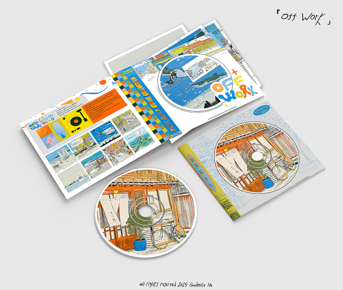 “Off Work Everyday” by Illustrator Handowin He