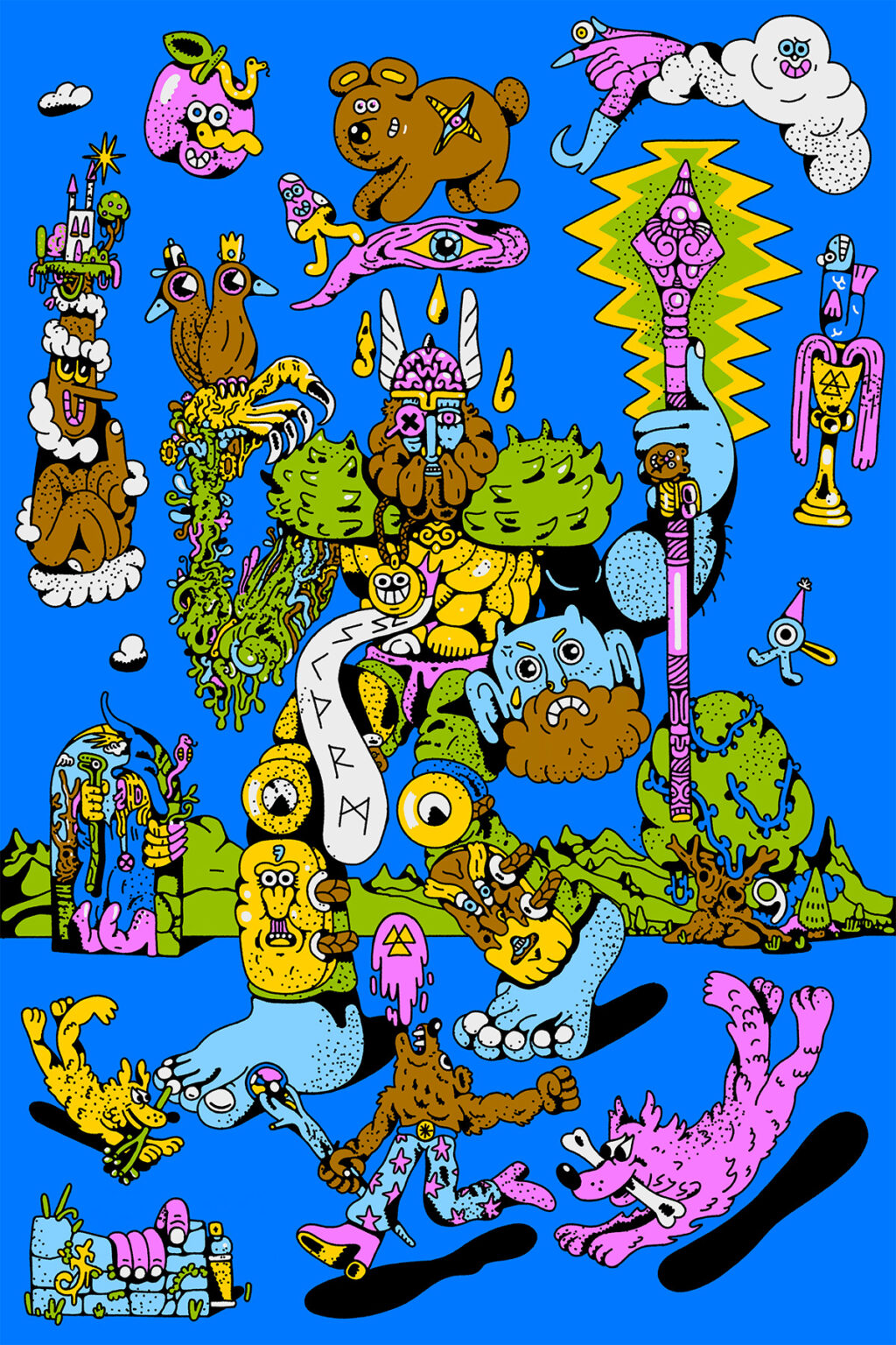 Illustrator Spotlight: Cezar Berje – BOOOOOOOM! – CREATE * INSPIRE ...