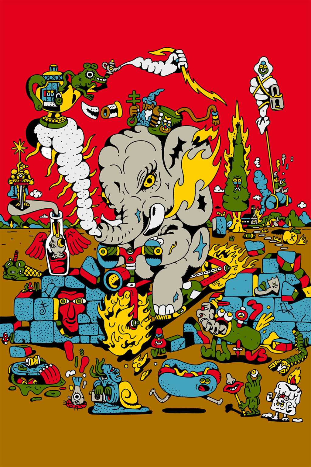 Illustrator Spotlight: Cezar Berje – BOOOOOOOM! – CREATE * INSPIRE ...