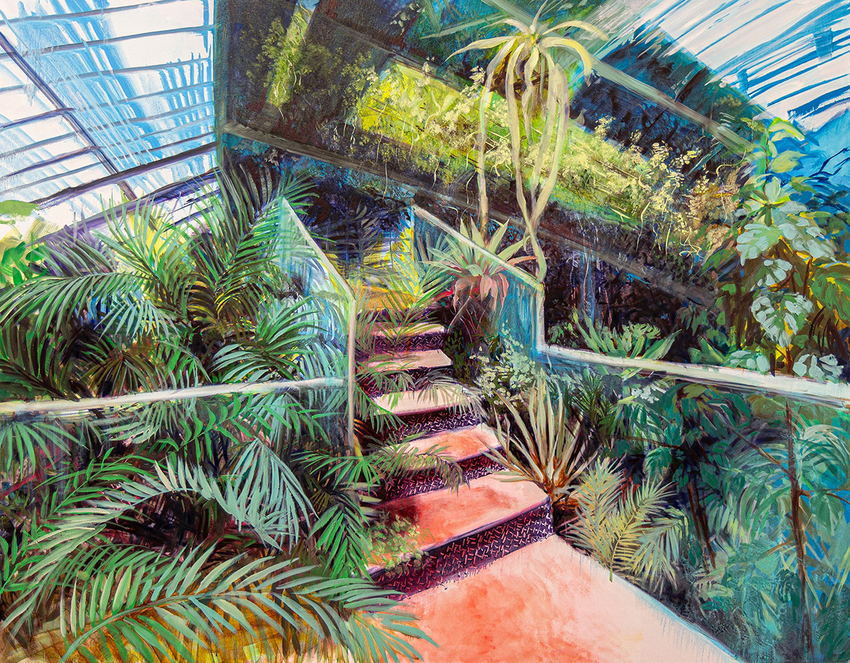 «أصداء من مكانٍ آخر»
الفنانة سيلفيا تروتر إوينز